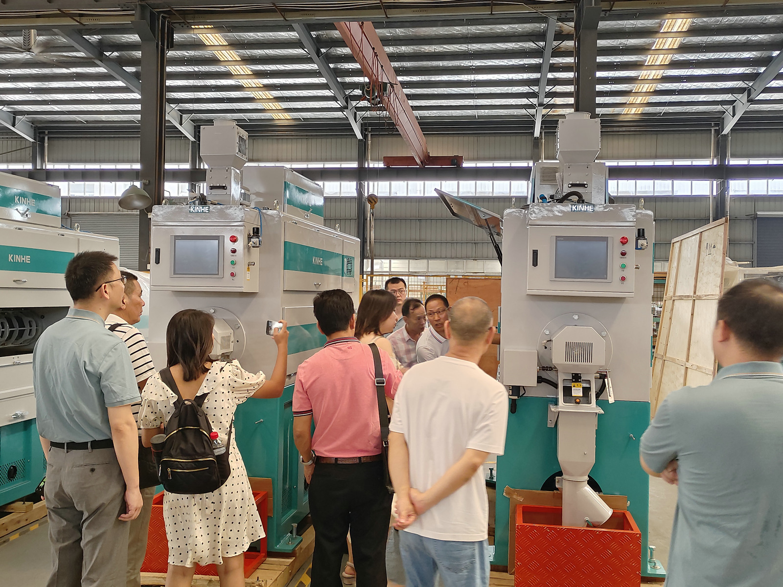 Customer workshop visit photos