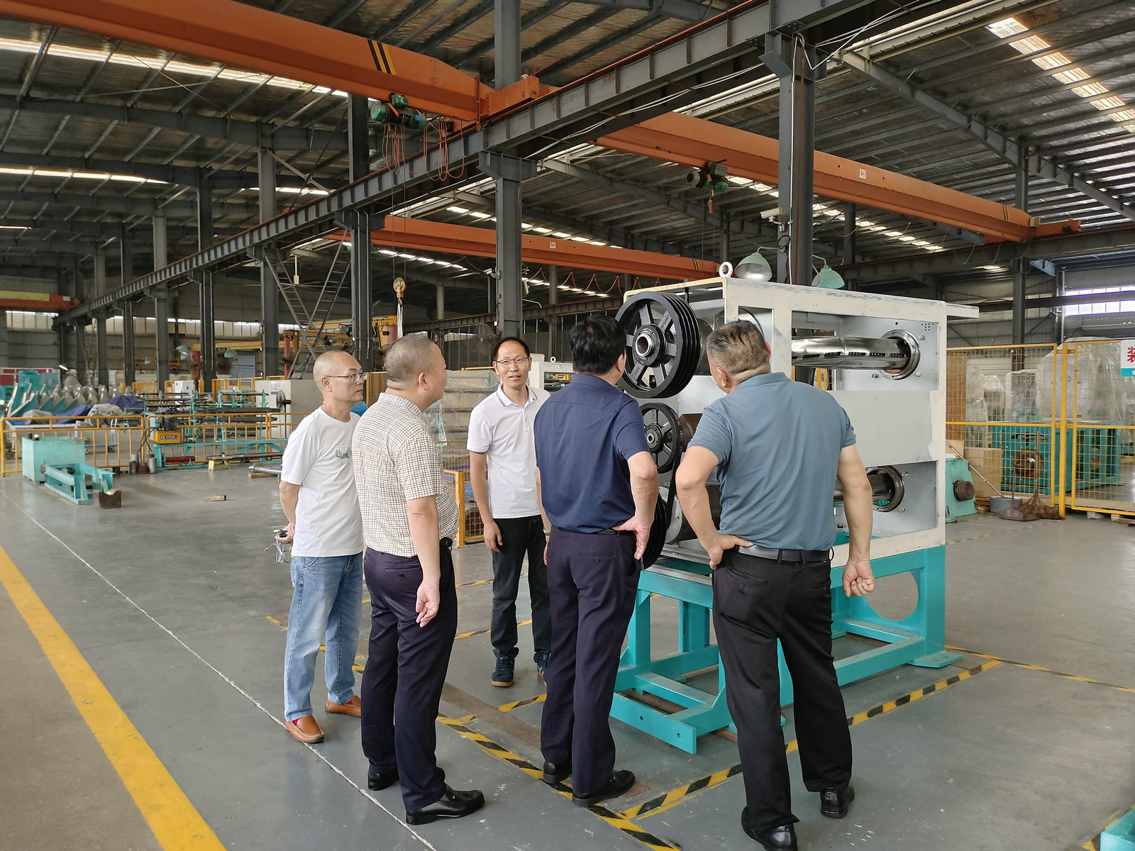 Customer workshop visit photos